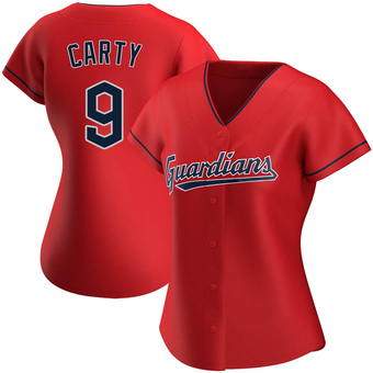 Women's Replica Cleveland Guardians Rico Carty Alternate Jersey - Red