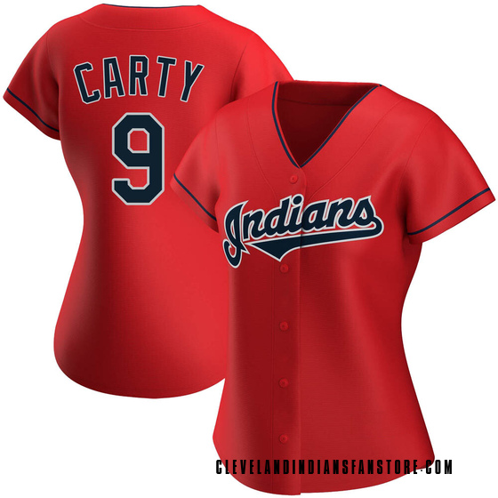 Women's Replica Cleveland Guardians Rico Carty Alternate Jersey - Red
