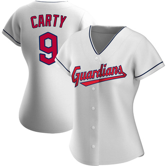 Women's Replica Cleveland Guardians Rico Carty Home Jersey - White