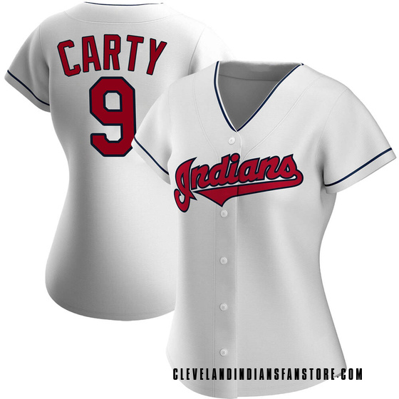 Women's Replica Cleveland Guardians Rico Carty Home Jersey - White