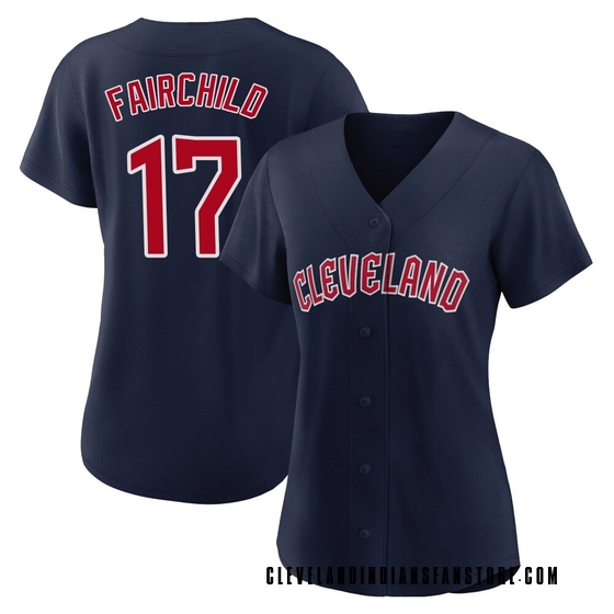 Women's Replica Cleveland Guardians Stuart Fairchild Alternate Jersey - Navy