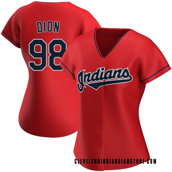 Women's Replica Cleveland Guardians Will Dion Alternate Jersey - Red