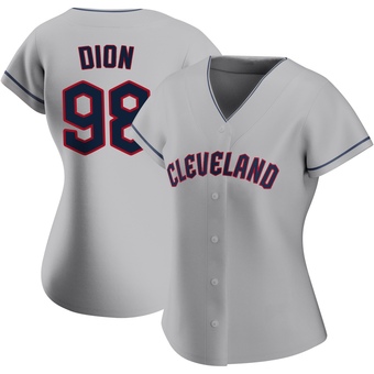 Women's Replica Cleveland Guardians Will Dion Road Jersey - Gray