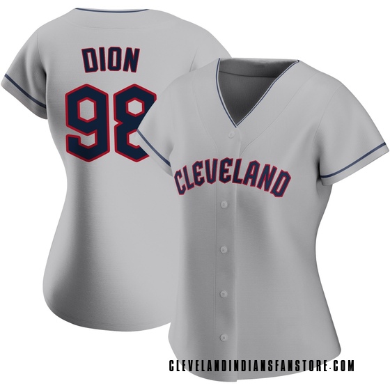 Women's Replica Cleveland Guardians Will Dion Road Jersey - Gray