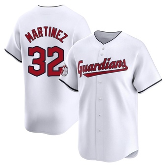 Youth Limited Cleveland Guardians Dennis Martinez Home Jersey - White