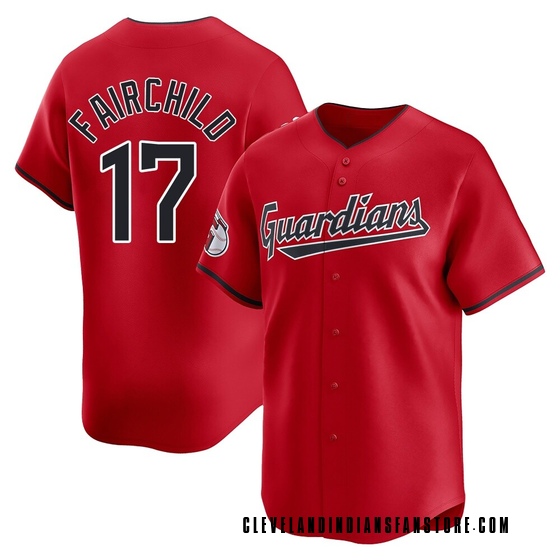 Youth Limited Cleveland Guardians Stuart Fairchild Alternate Jersey - Red