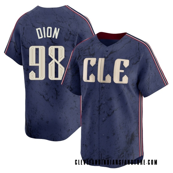 Youth Limited Cleveland Guardians Will Dion 2024 City Connect Jersey - Navy