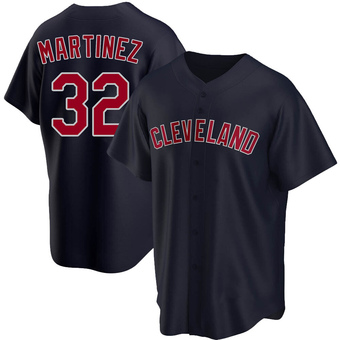 Youth Replica Cleveland Guardians Dennis Martinez Alternate Jersey - Navy