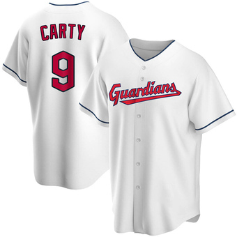 Youth Replica Cleveland Guardians Rico Carty Home Jersey - White