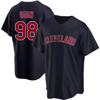 Youth Replica Cleveland Guardians Will Dion Alternate Jersey - Navy