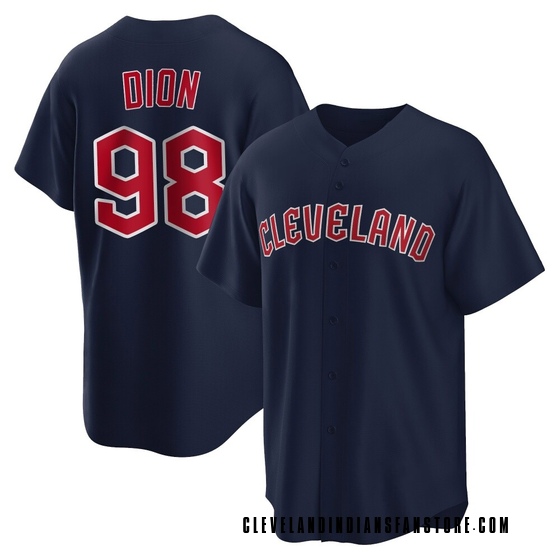 Youth Replica Cleveland Guardians Will Dion Alternate Jersey - Navy