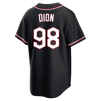 Youth Replica Cleveland Guardians Will Dion Fashion Out Jersey - Black